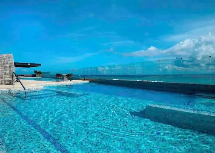 Apartahotel 2022 Modern Steps To The Ocean W/ Hot Tub Playa del Carmen